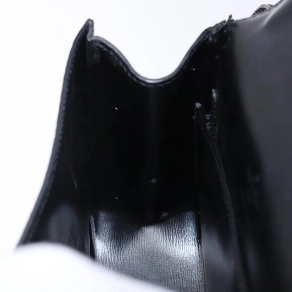 LOUIS VUITTON Epi Tilsitt Shoulder Bag Black M52482 LV Auth BA5230 - Picture 11 of 16